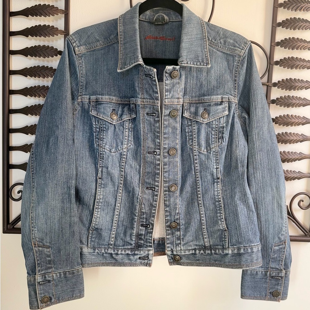 Eddie Bauer Light Blue Jean Jacket